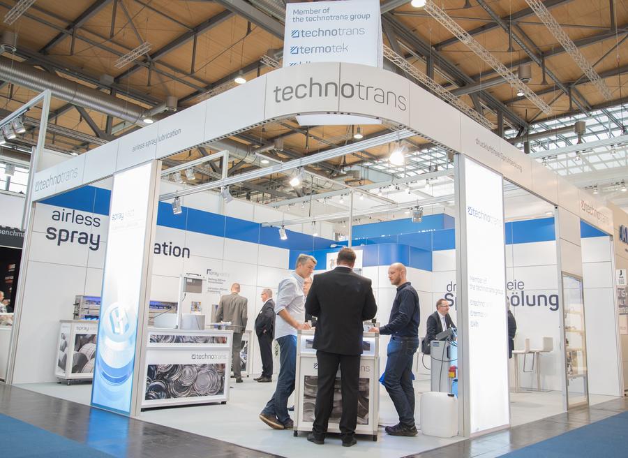 [Translate to Englisch:] technotrans Messestand auf der EuroBLECH 2016